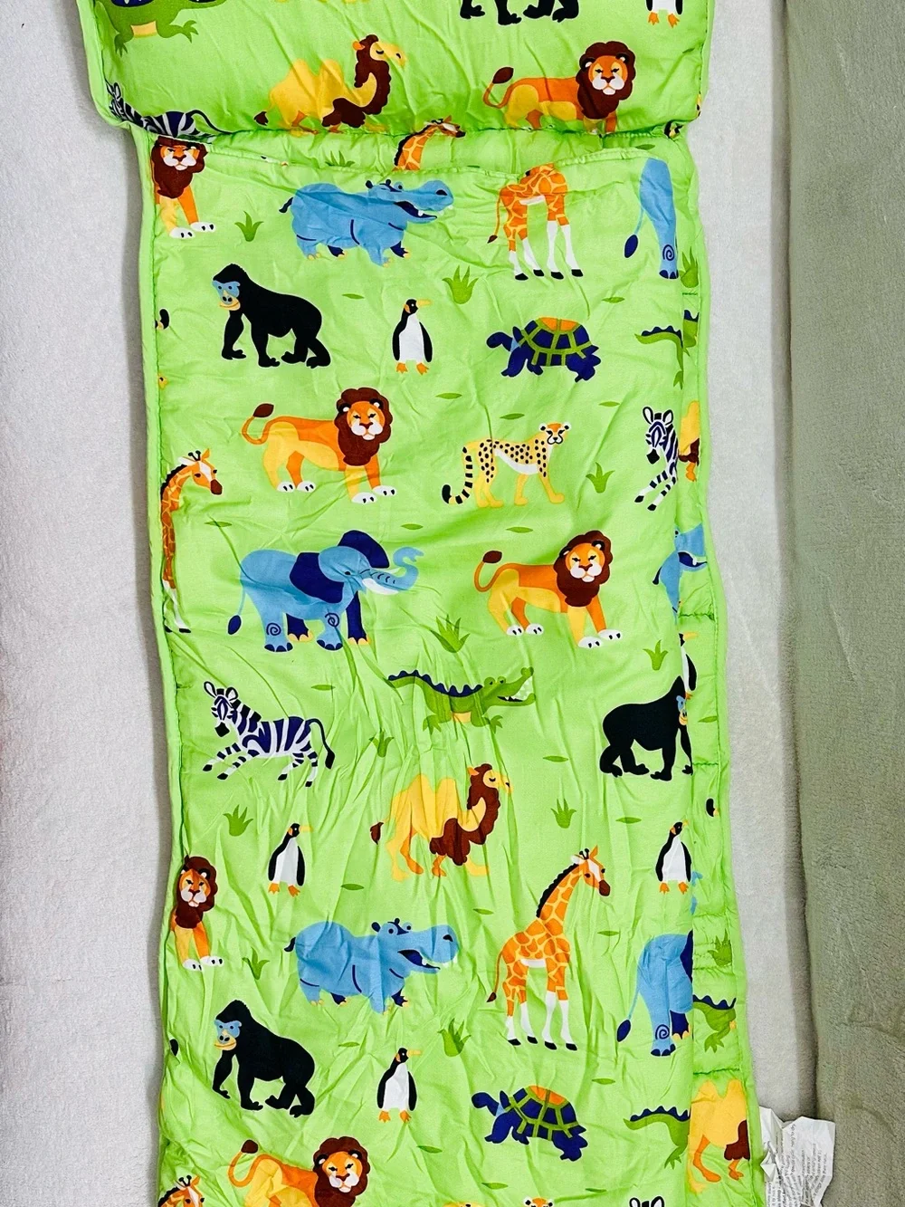Wildkin Original Nap Mat with Pillow for Boys and Girls,Hook and Loop Fastener